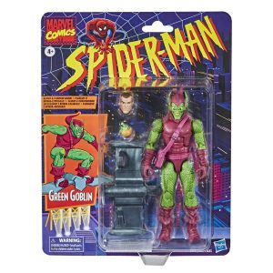 Figura hasbro marvel comics spider - man green