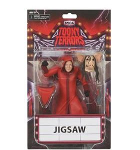 Jigsaw killer red robe scale action