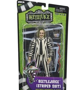 Beetlejuice black and white striped suit