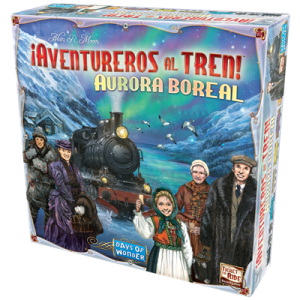 Juego mesa ¡aventureros al tren! aurora