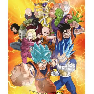 Poster 3d 58x38cm universal survival heroes