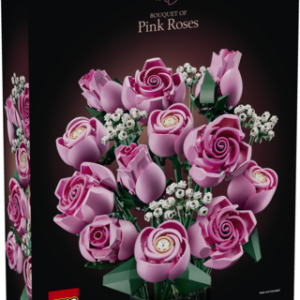 Lego botanicals ramo rosas rosadas
