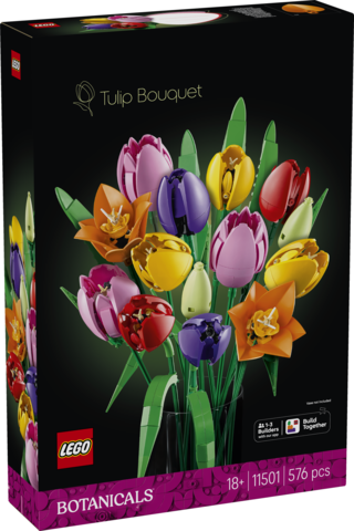 Lego botanicals ramo tulipanes