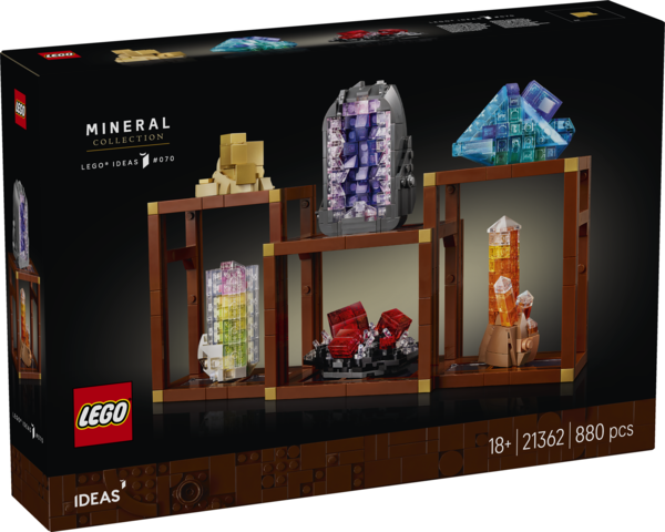 Lego ideas colección minerales