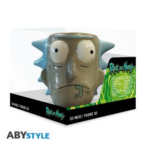 Taza 3d rick y morty rick