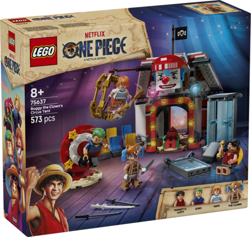Lego one piece netflix carpa circo