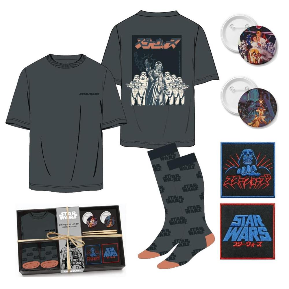 Camiseta corta single jersey set star