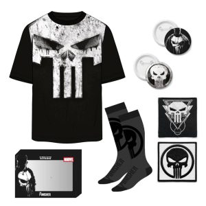 Camiseta corta single jersey set punisher