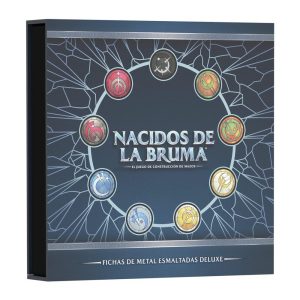 Nacidos la bruma fichas metal