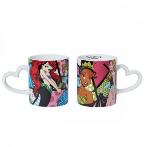 Taza enesco disney princesas ariel cenicienta