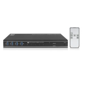 Conmutador kvm act connectivity 4 puertos