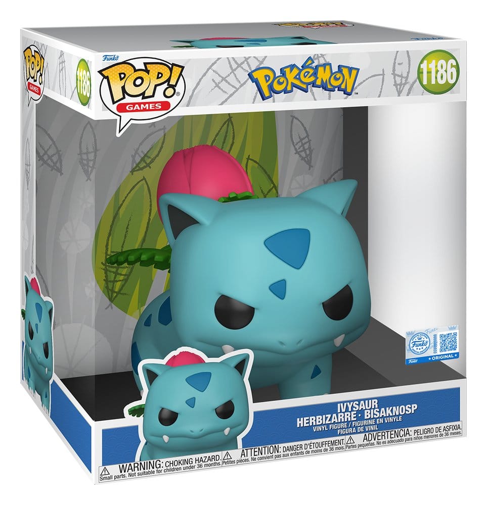 Funko pop jumbo: pokemon - ivysaur