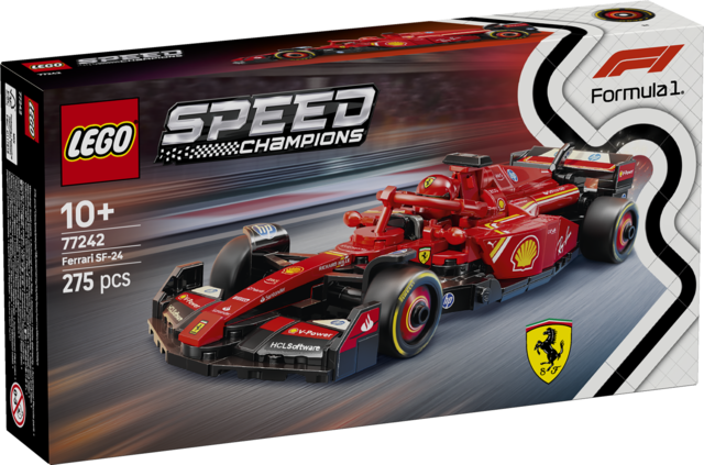 Lego speed champions formula 1 coche