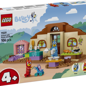Lego escuela con rusty y bluey