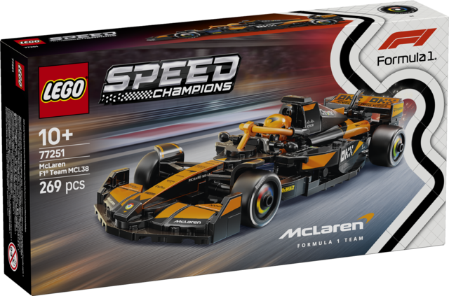 Lego speed champions f1 coche carreras