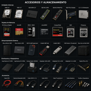 Accesorios Almacenamiento