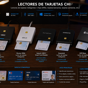Lector tarjetas chip