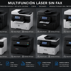 Multifunción láser sin fax
